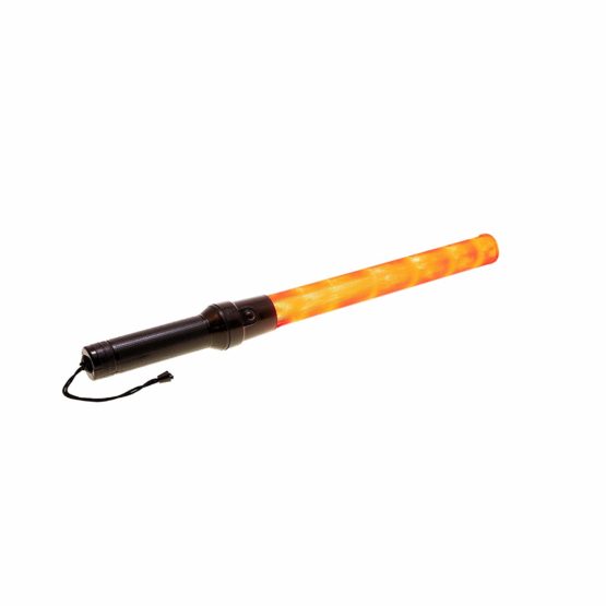 LED-MARTIN® Light Stick for Traffic Control – Red/Green – Angle Trowel – Stop Rod - Image 4