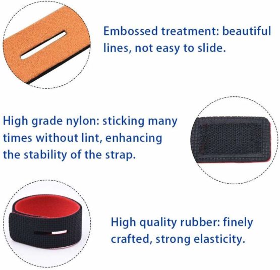 KnR Harmony Fishing Rod Belts Ties Strap 6pcs Magic Bait Casting Spinning Rod Straps Holders Fishing Tackle Tie Bag Accessories Stretchy - Image 2