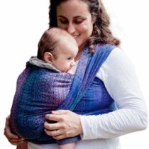 Didymos Woven Baby Wrap, Prima Sole Occidente, Size 5, 420 cm, Blue