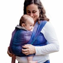 Didymos Woven Baby Wrap, Prima Sole Occidente, Size 6, 470 cm, Blue