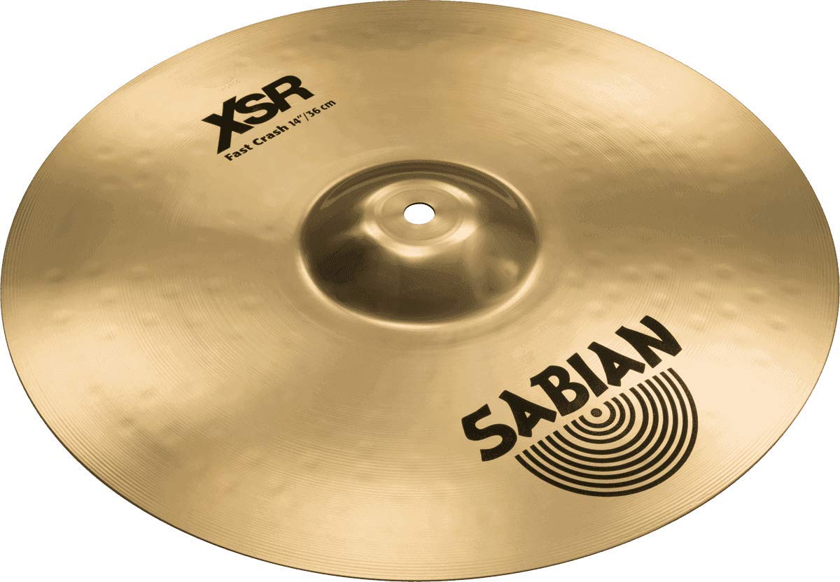 SABIAN 14” XSR Fast Crash Cymbal XSR1407B, Bronze, 14" - Image 3