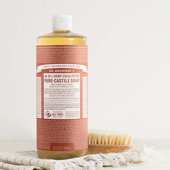 Dr. Bronner's Pure-Castile Liquid Soap - Eucalyptus 32oz. - Image 3