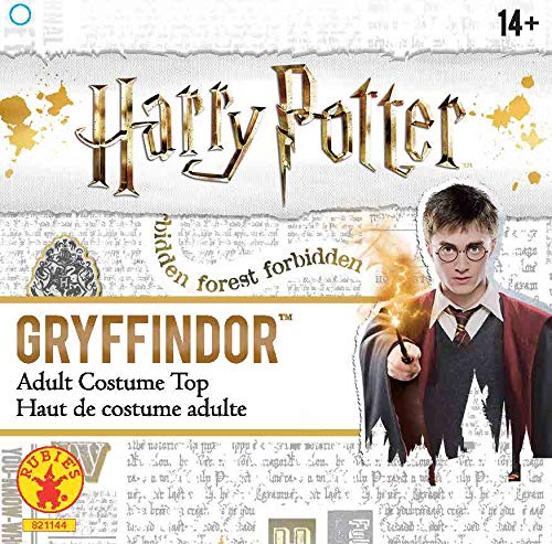 Rubies Official Harry Potter Gryffindor Costume Top, Ladies Size Medium Halloween, Multicolour - Image 2