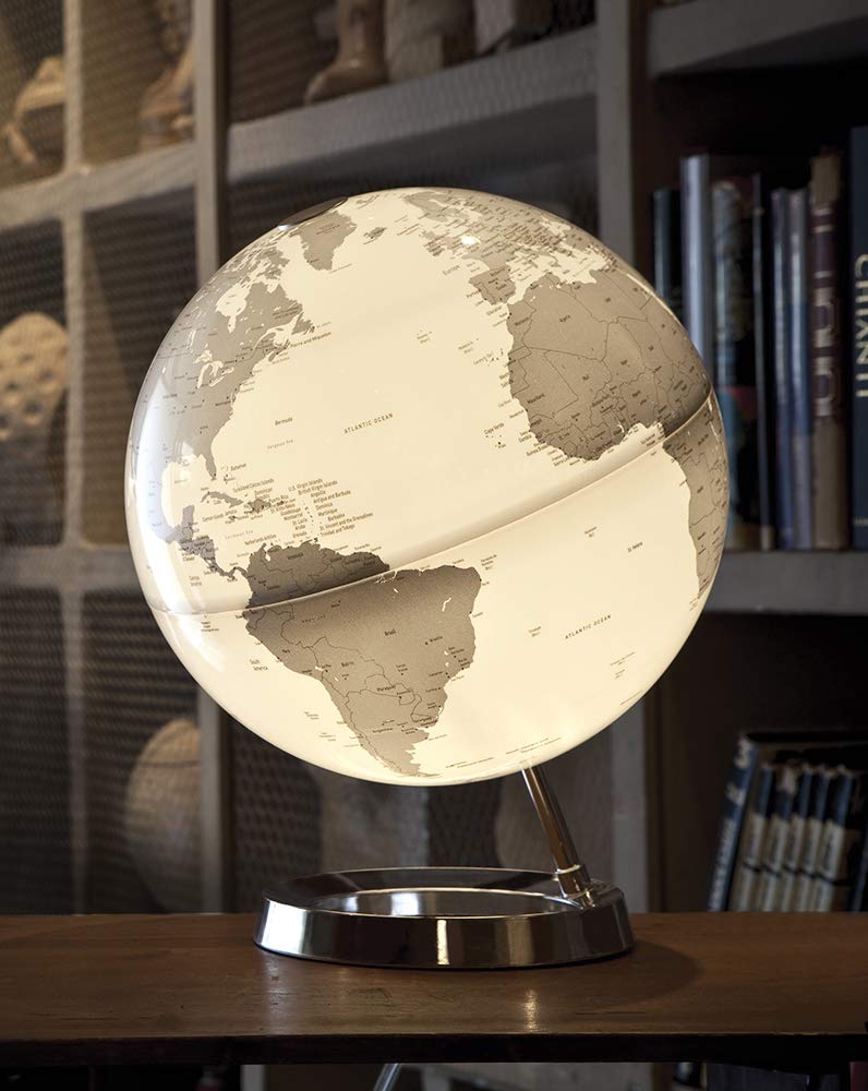 Atmosphere 30cm Globe (Bright Chrome), White - Image 2