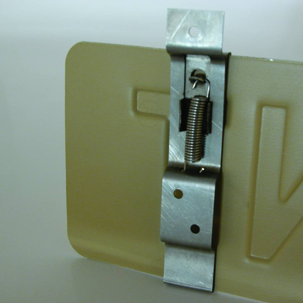 Carpoint Number Plate Clips Pack of 2, Aluminium - Image 4