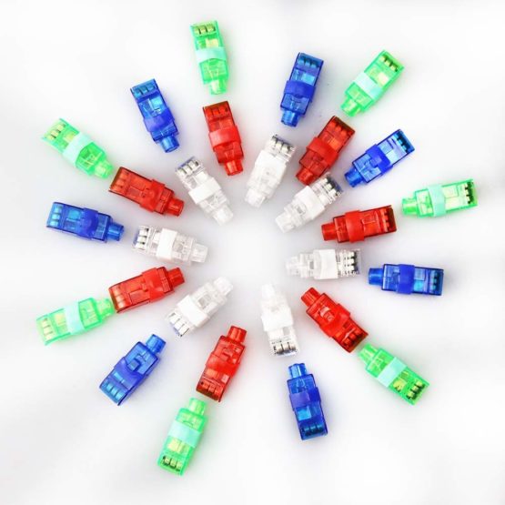 Super Bright LED Flashlight - Finger Finger Lantern Carnival Finger lamp30pcs-Pengcheng - Image 3