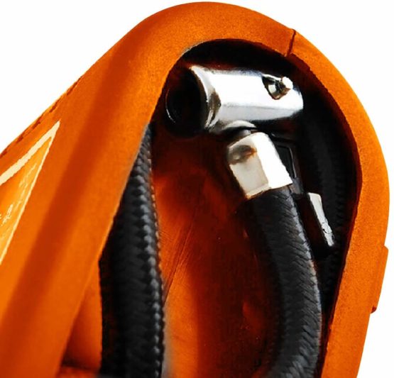 NUZAMAS Tire Inflator Portable Air Compressor 150 PSI 3 Valve Adapters, 2.6M/ 8.5 FEET Cord with 12V DC Cigarette Plug & Free Alligator Clips - Image 3