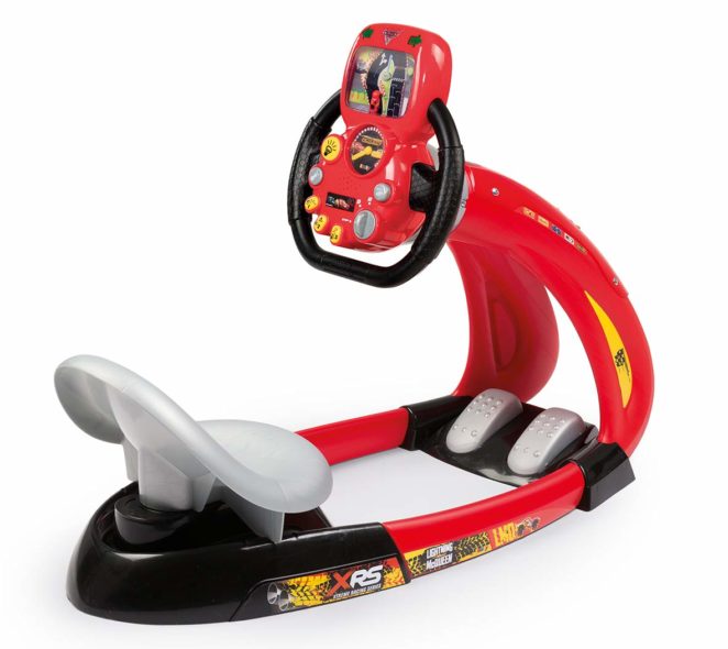 smoby red three wheel cars patterned scooter