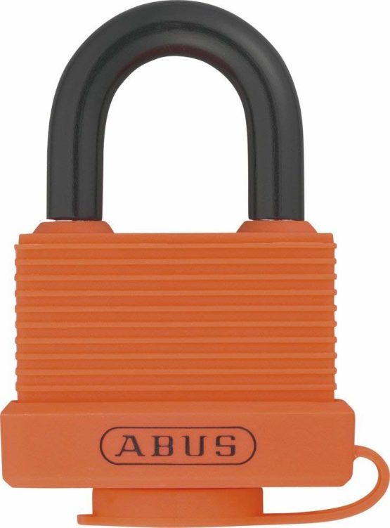 ABUS KG 49974 Orange 70AL/45 Aluminium Padlock with 6401 Alike Keyed, 45 mm