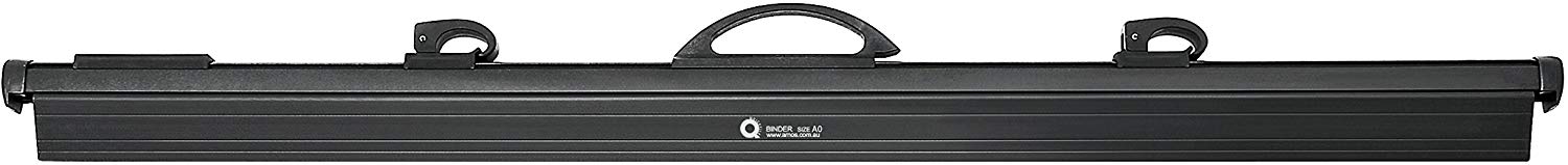 Arnos Hang-A-Plan Quickfile Binder A0 Black with 100 sheet capacity, 1 Pack - Image 2