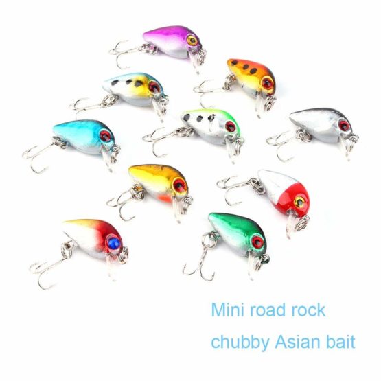 Alomejor 10Pcs/Set Fishing Lures Life-like Plastic Minnow Fishing Lures Baits Best Crank Hard Bait Artificial Fishing Hook Accessories - Image 2