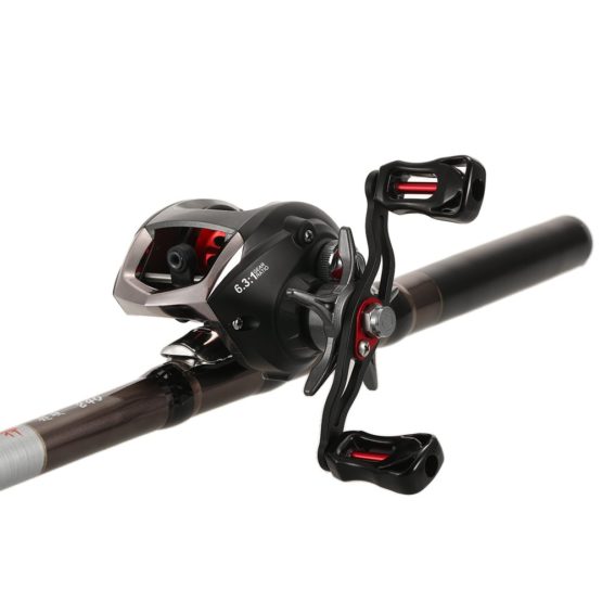 Lixada Fishing Reels, Spinning Reel Strong Corrosion Resistance Metal Saltwater Baitcasting Reel with Magnetic Braking System - Image 4