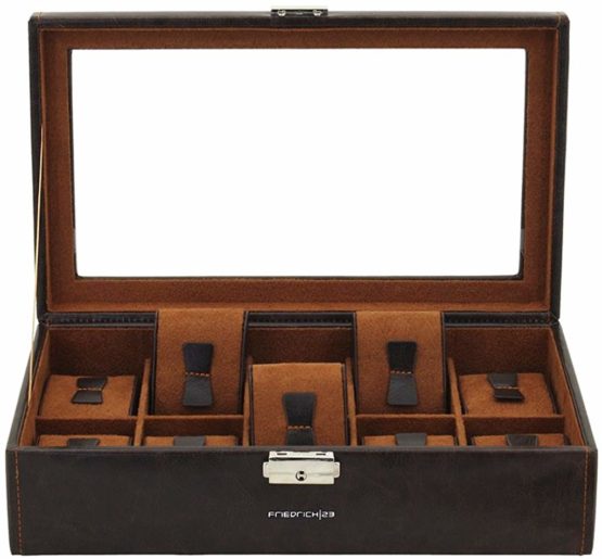 Friedrich|23 unisex watch case with a glass lid