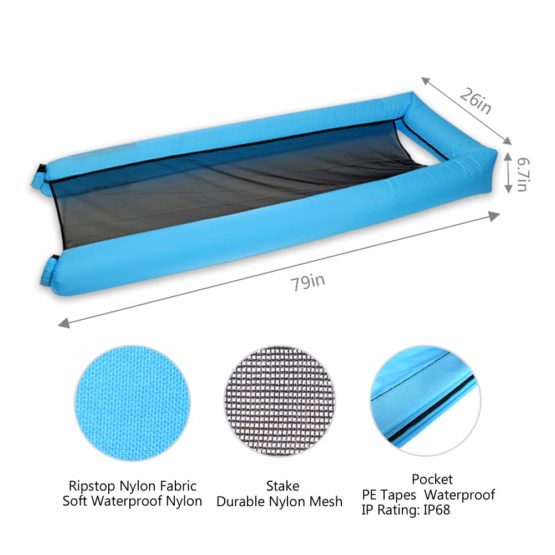 mesh pool lounger