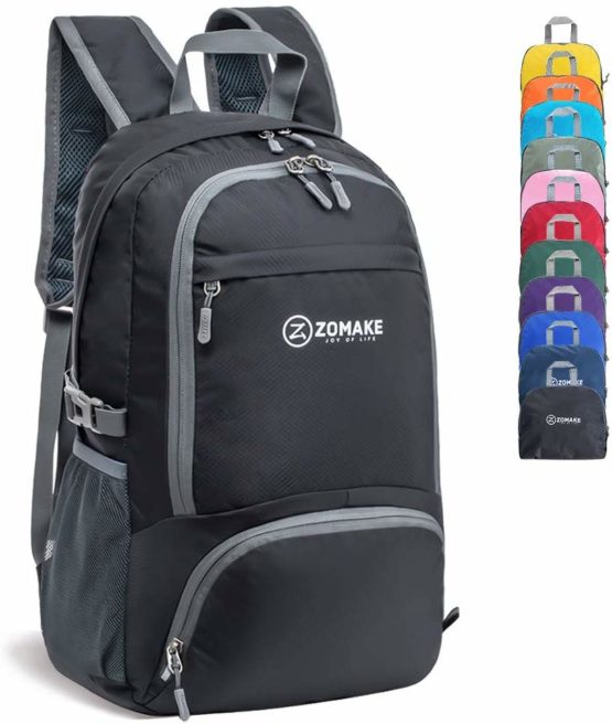 ZOMAKE 30L Lightweight Packable Backpack Water Resistant Hiking Daypack 