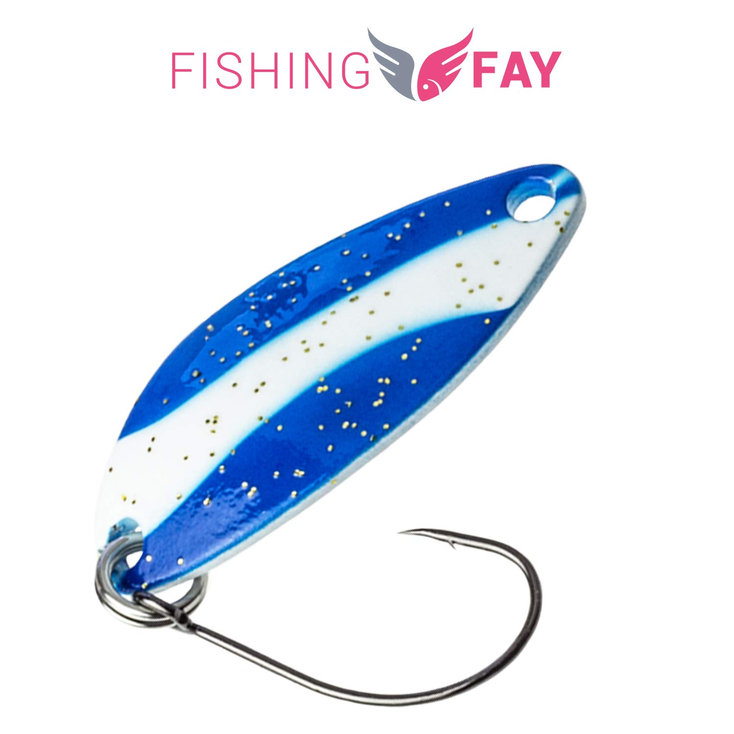 FISHINGFAY Trout Spoon Set SWING, Weight: 3.7 grams, length: 3.2 cm, trout lures, trout spoons - Image 3