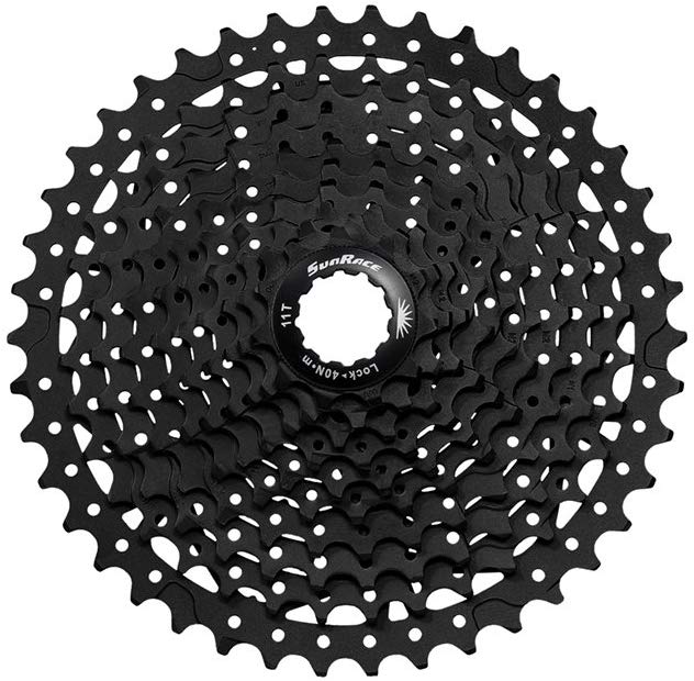 SunRace Unisex Csms3 1142t 10 Speed Cassette, Black, 10v 11-42 UK, 11-42T