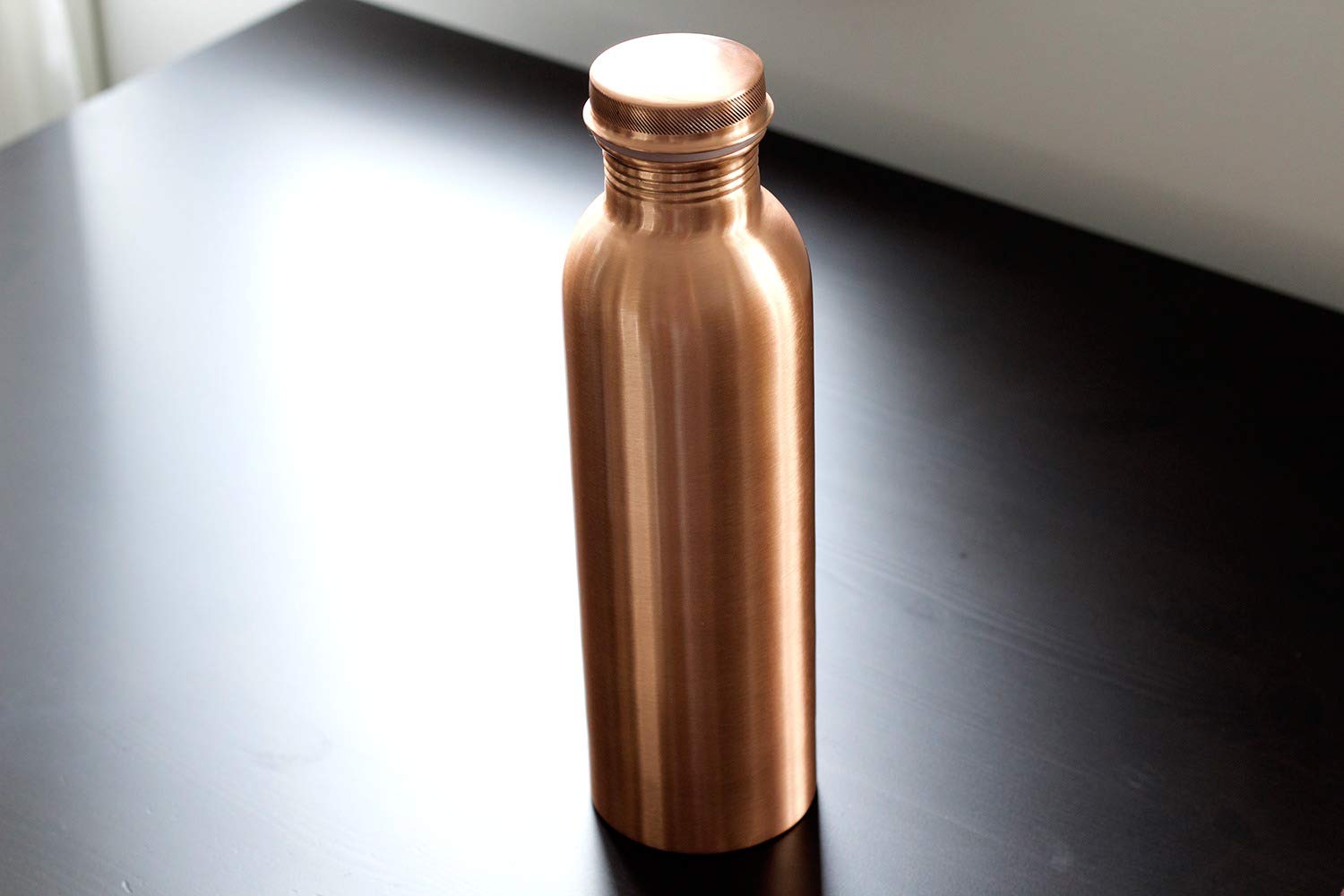 Kosdeg Copper Water Bottle 1 Liter / 34 Oz Extra Large, An Ayurvedic Pure Copper Vessel, Drink More Water - Image 4
