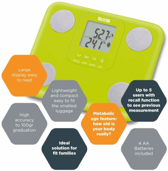 Tanita BC730G InnerScan Body Composition Monitor Green - Image 2