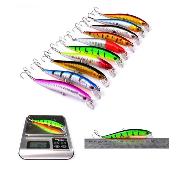 CHSEEO Fishing Lure Kits 20pcs Fishing Lure Set Fishing Baits Kit With Fishing Tackle Box Including Wobblers Swimbaits Crankbaits Spinnerbaits Artificial Lures for Freshwater Saltwater Fishing #3 - Image 4