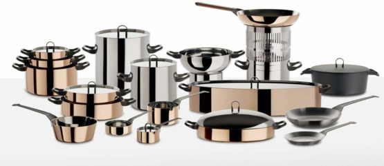 Alessi Officina SAUTEUSE, Gold - Image 3