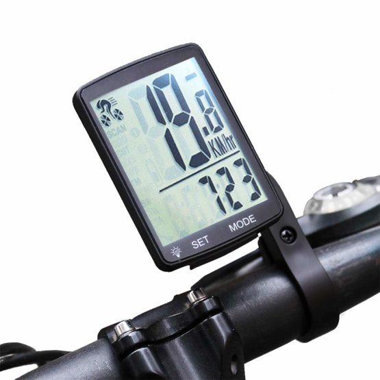 Dricar Bike Computer Wireless Waterproof Cycling Computer Multifunctional Bicycle Speedometer Odometer with Large Backlight LCD Display for Tracking Distance Speed Time - Image 3
