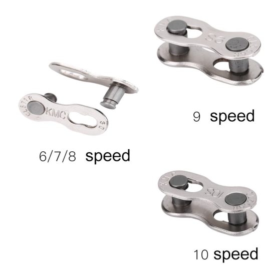 VGEBY1 5 Pairs Bike Chain Links, Quick Release Durable Bicycle Chain with Magic Joint Connector for 8/9/10 Speed Bike - Image 3