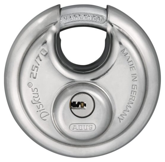 ABUS 25/70 _ B – Security Key Padlock Diskus 70 MM Blister