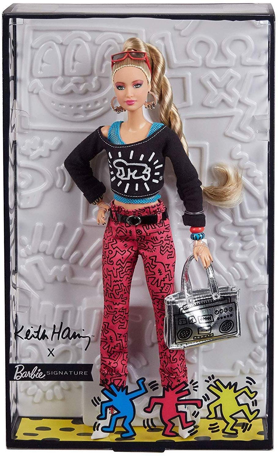 Barbie Collector Keith Haring Doll with Blonde Hair and Accessories,Multicolour, Multicolor, Standard-Größe