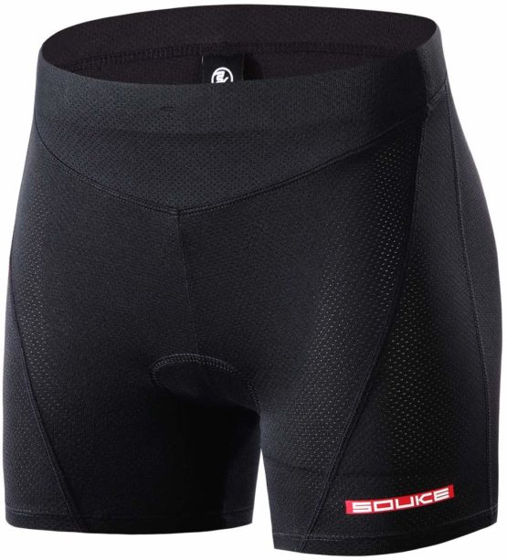 Souke Sports Cycling Shorts Women's 3D Padded Breathable Bicycle Underwear Short