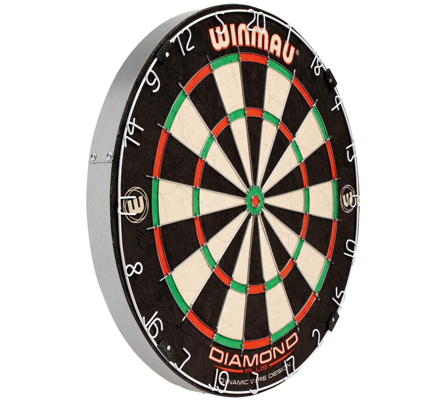 WINMAU Diamond Bristle Dartboard one colour 3011, Multi-coloured - Image 2