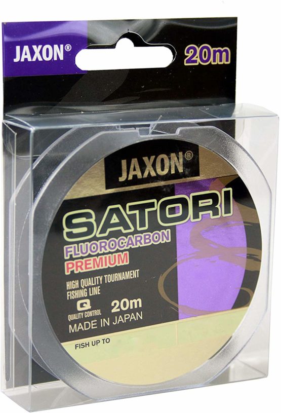 Jaxon Satori Fluorocarbon Premium Fishing Line 20 m Spool 0.10-0.60 mm