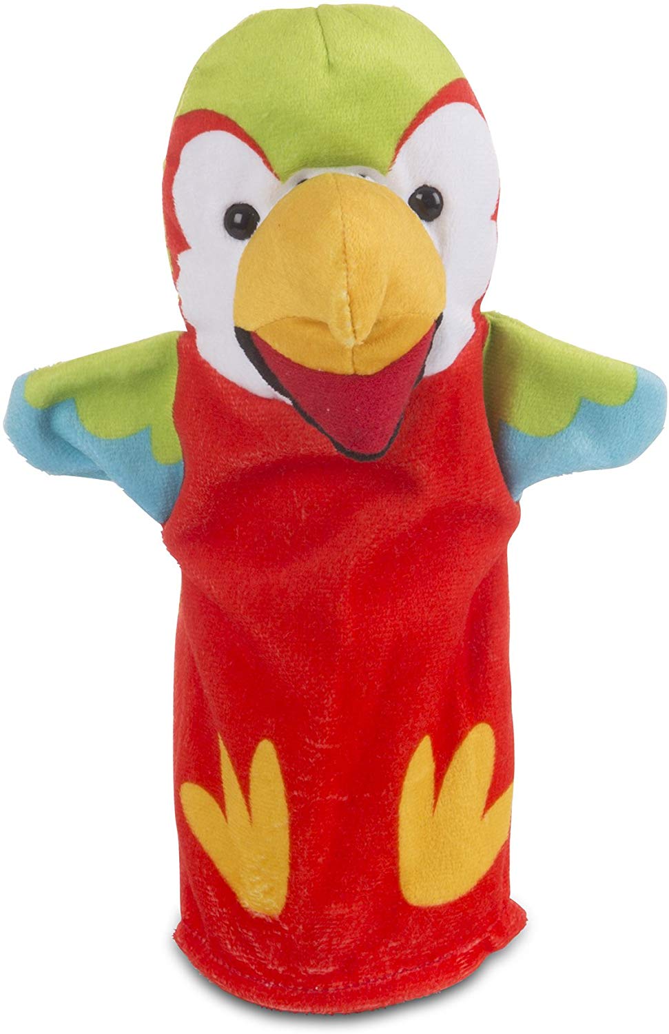 Melissa & Doug Farm Animal Hand Puppets Set for Kids Pretend Play Puppet Theatre Gift Ages 3 and Up, Multi-color - Image 4