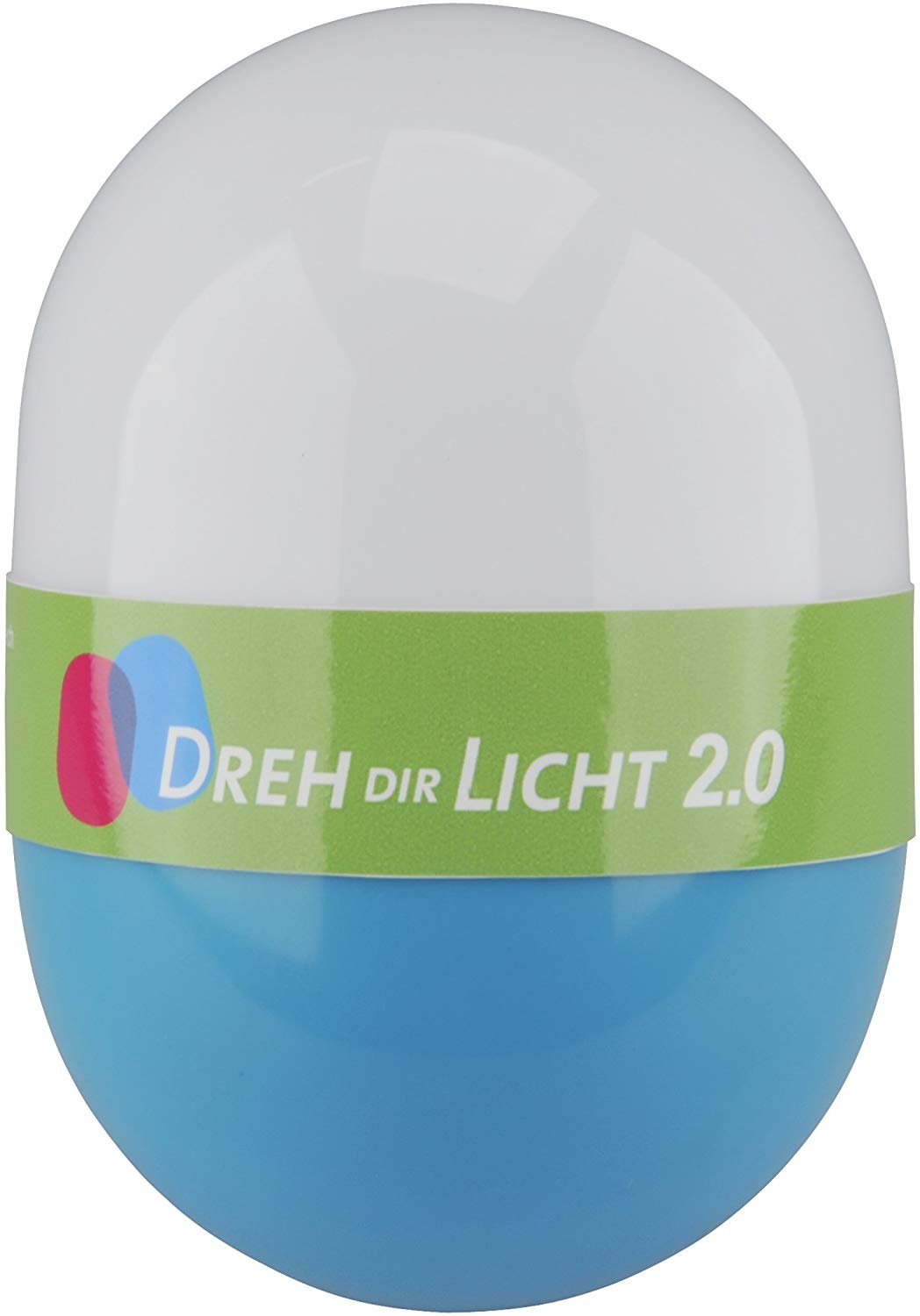 Unbekannt Dreh dir Licht Rotary Light, Plastic, Türkis 1, Integriert 0.5 wattsW, Turquoise, Standard