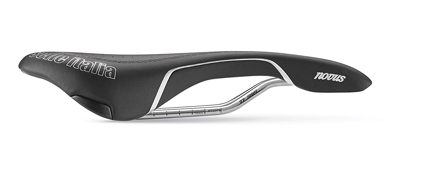 Selle Italia Novus Super Flow Endurance TI316 Saddles - Black, Size L3 - Image 2