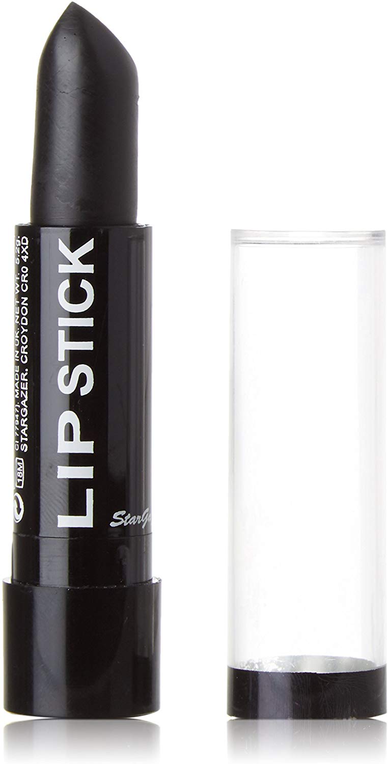 Stargazer Lip Stick Number 110, Soft Pigmented Long Lasting Cruelty-Free Lipstick, 110 - Black