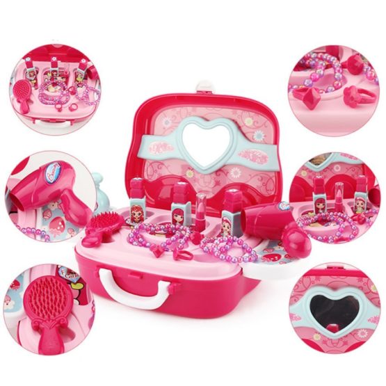 WOW Tastic, Fashion Set in Carry Case with Wheels Role Play Set Fun Playset for Kids Boys Girls Toy - Image 4