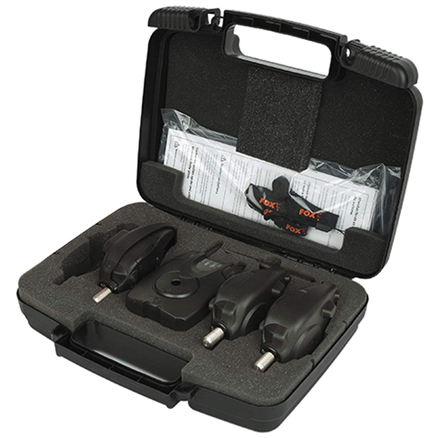 FOX Bissanzeiger Micron MX 3 Rod Set; 6 Colour LED, Black, 3+1 - Image 2
