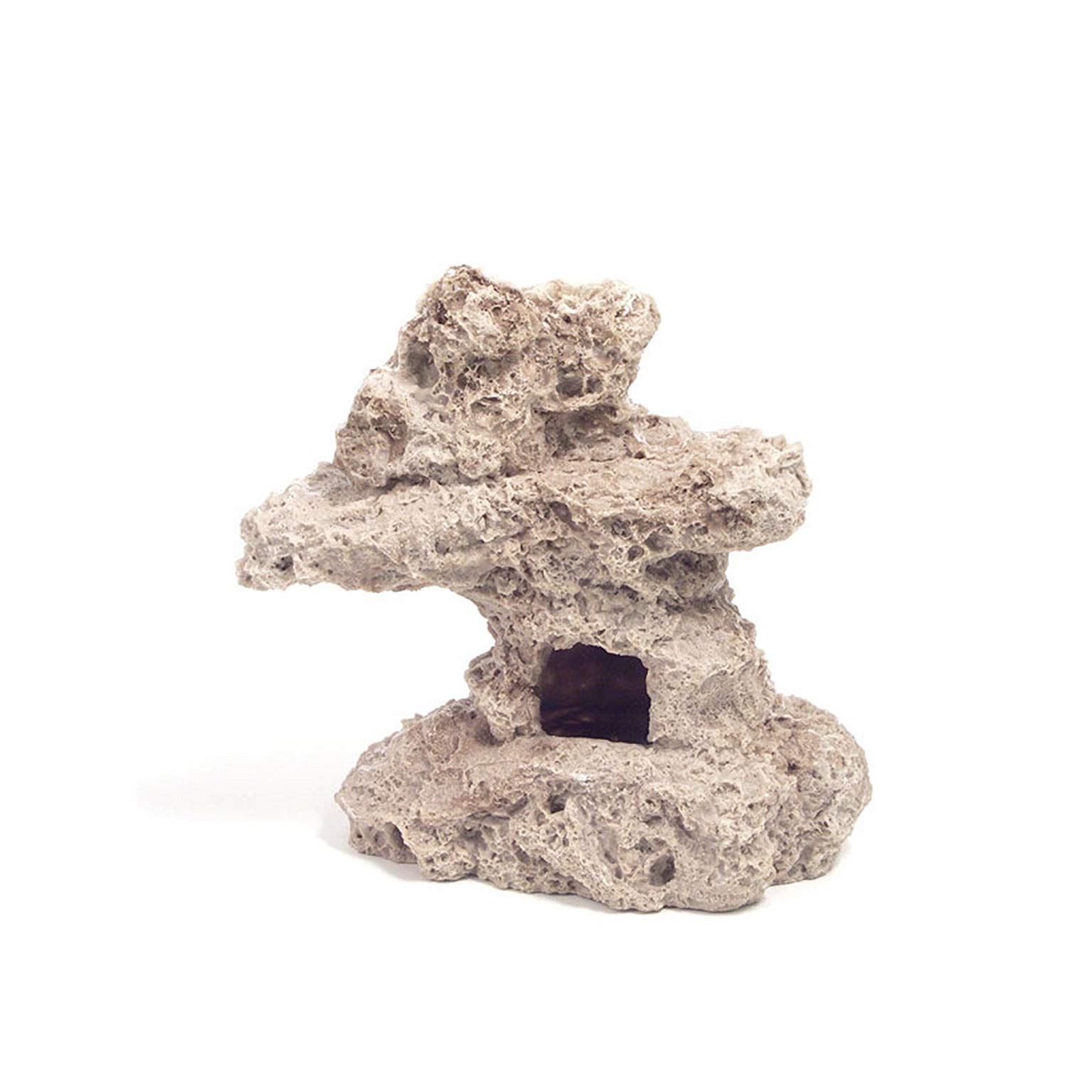 Rosewood Stackable Reef Rock Buff Aquarium Decor, Large - Image 2