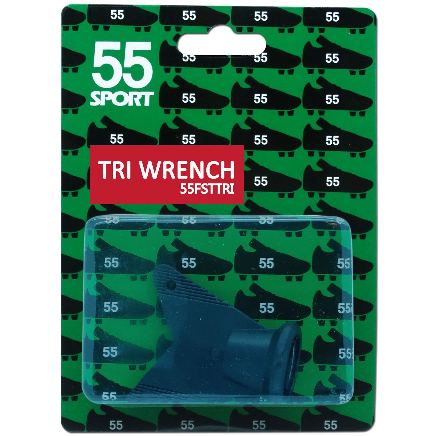55 Sport Tri Football Stud Wrench, Black, Tri Wrench, Tri-Tooth - Image 2