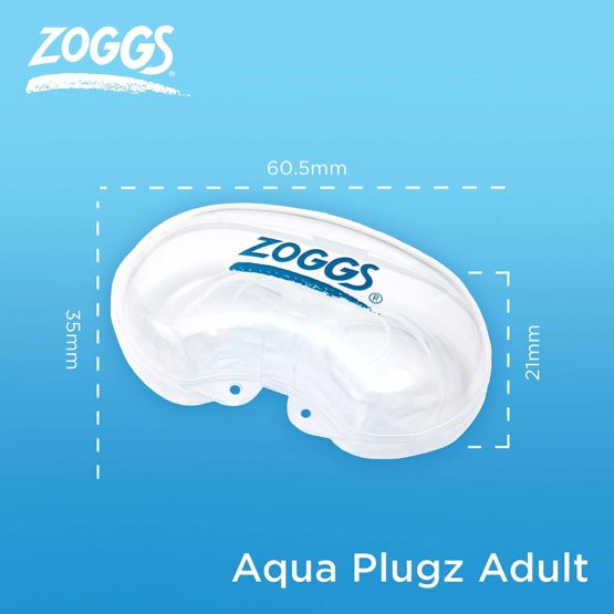 Zoggs Aqua Plugz, Ear Plugs for Swimming, Reusable Silicone Ear Plugs - Image 4