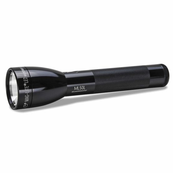 Mag-Lite 2 C-Cell Flashlight, Aluminium, Black, 249 g, 490 lm