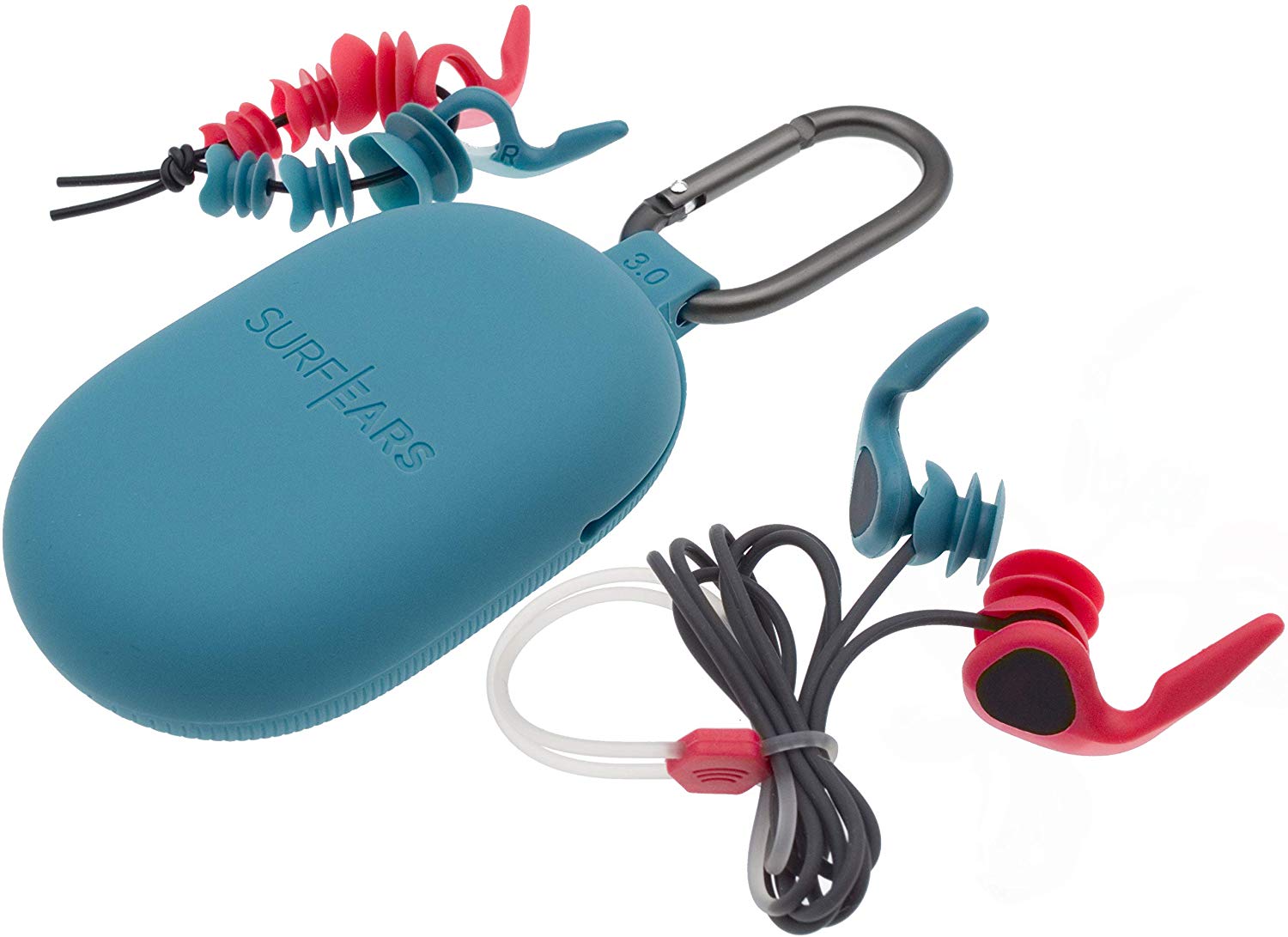Surfears Surf Ears 3.0 Surf and water sports earplugs. Revolutionary Allows to hear and hold a