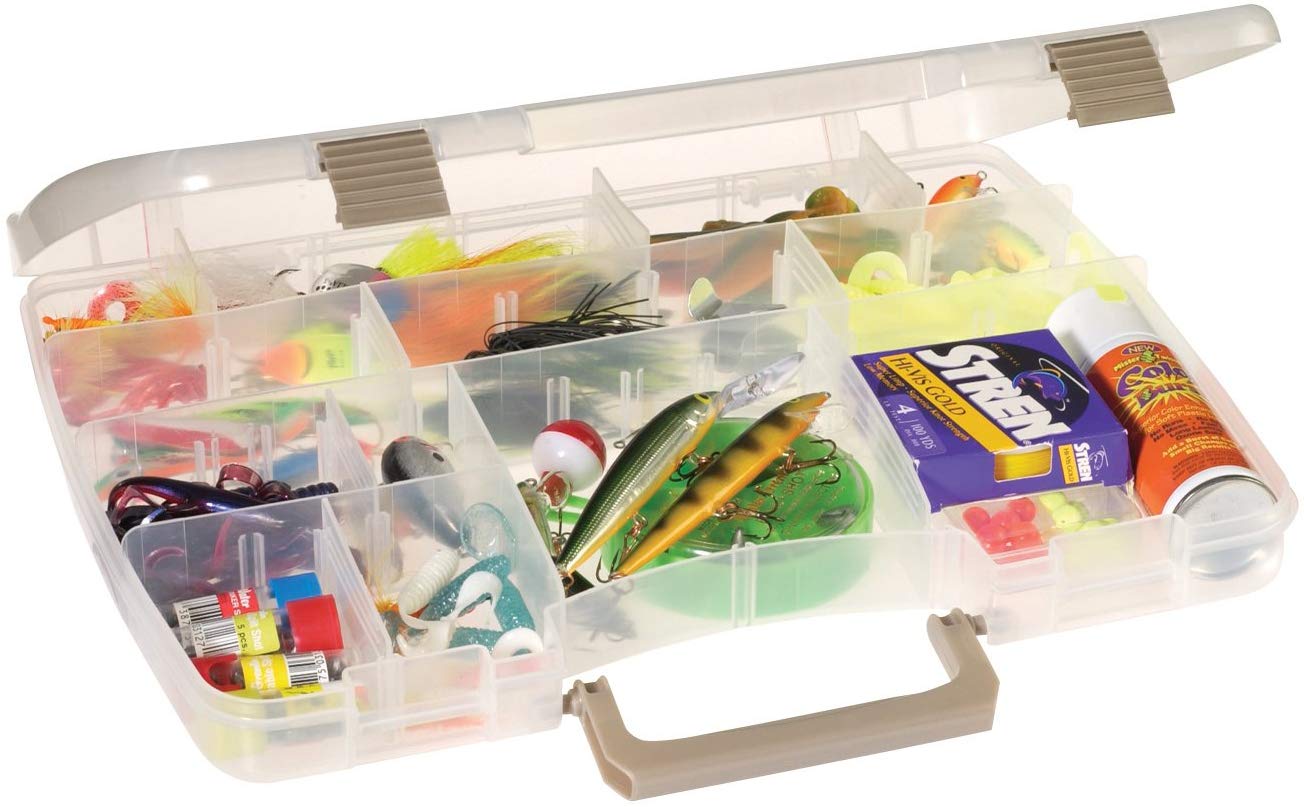 PLANO Connectable Satchel Large,Double Sided Tackle Box, Fishing Equipment Storage Box, compact tackle box, satchel