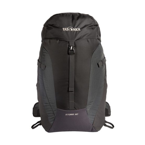 Tatonka Storm 30 Hiking Rucksack with Back Ventilation and Rain Cover for Men and Women 30 Litres, Unisex - Adults, Hiking Backpack, 1533.021, Titanium grey, 30 liters