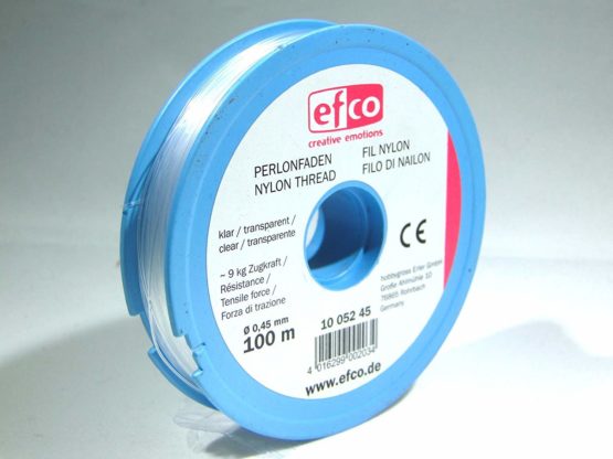 Efco 1005245 Polyamide thread tensile force approx. 9 kg ø 0,45 mm 100 m clear, 12 x 5 x 2 cm