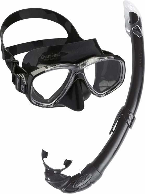 Cressi Perla Mare - Premium Scuba Mask Snorkel Set Adult, Made in Italy - Cressi: Diving Equipment Since 1946