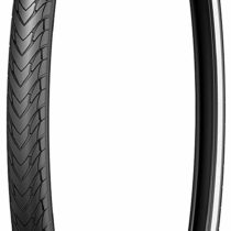 Cicli Bonin Unisex's Protek Tyres, Black/Reflex, One Size