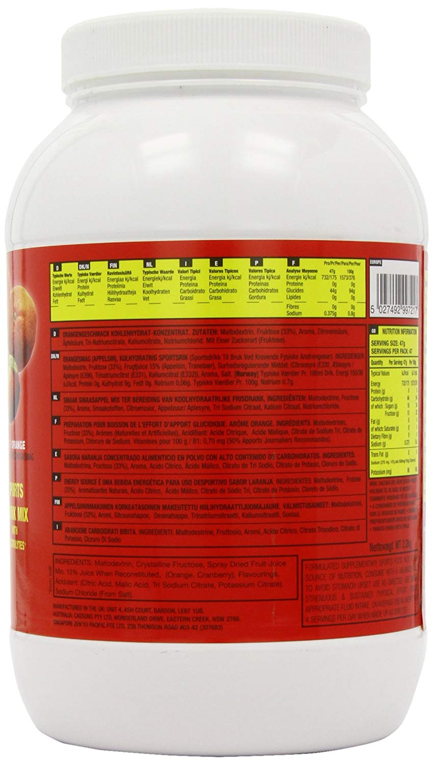 HIGH5 Energy Drink, Electrolytes Sport Energy Drink Powder, Isotonic Drink with 2:1 Fructose, Hydration for Running Cycling - Image 3