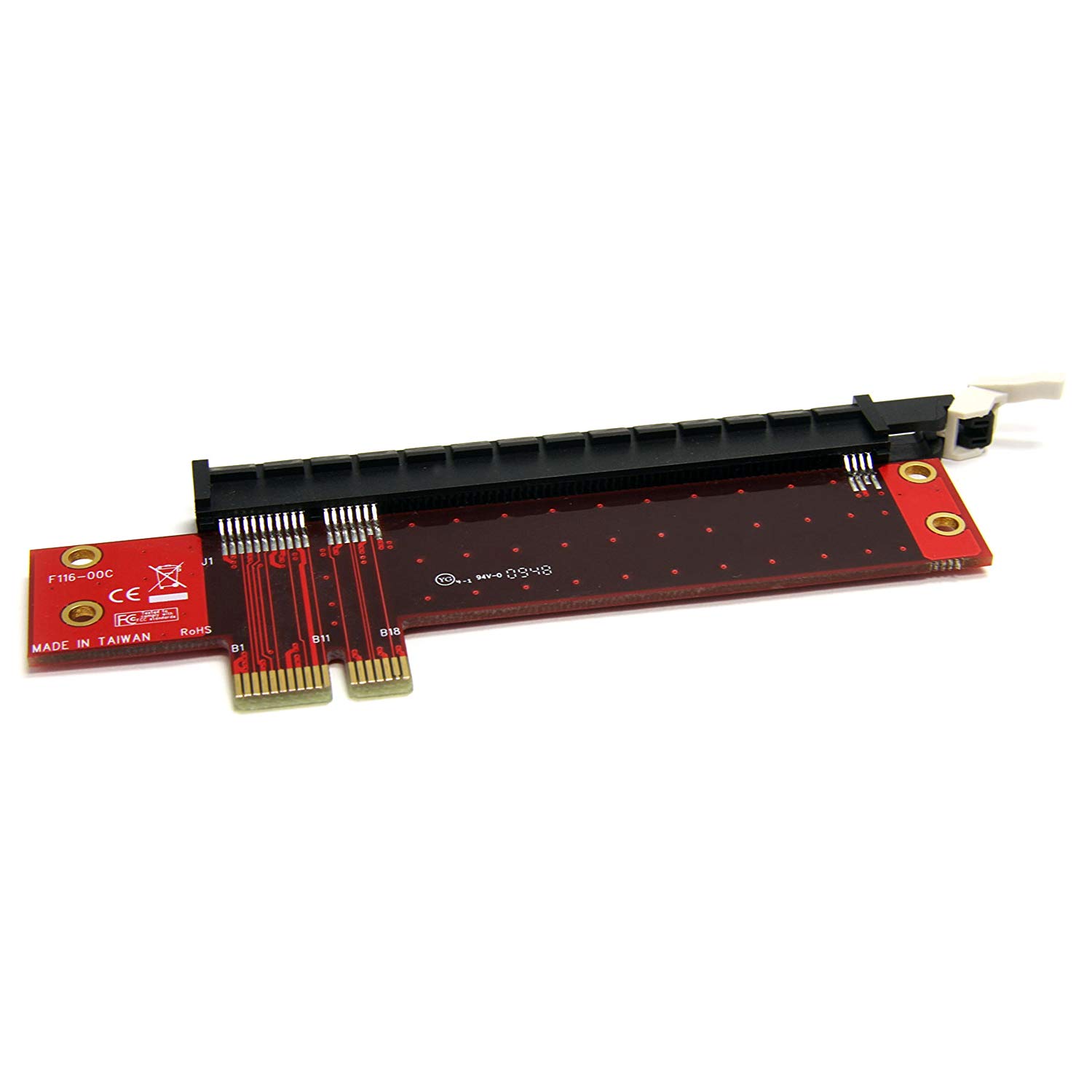 StarTech.com PCI Express X1 to X16 Low Profile Slot Extension Adapter - PCIe x1 to x16 Adapter (PEX1TO162) - Image 4
